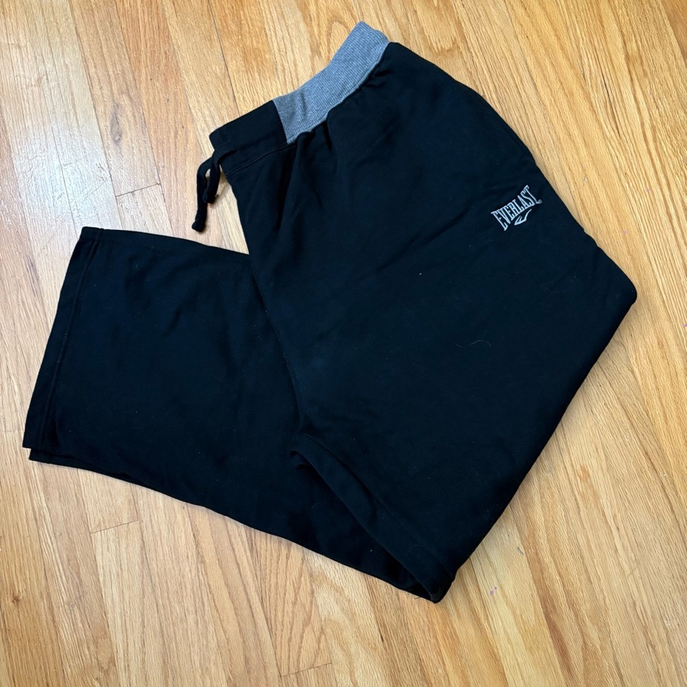 Everlast Black Pants with Gray Trim